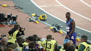 American Justin Gatlin Rudely Spoils Usain Bolt's Final 100-Meter Race